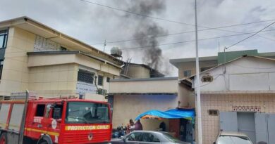 Kaloum : incendie au ministère de l’urbanisme…