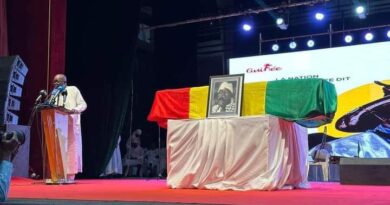 Palais du peuple : Ultime hommage rendu à Mory Djely Deen Kouyaté