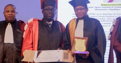 Abidjan : Lancei TOURÉ gratifié du titre de Docteur « Honoris Causa » par le CVPT